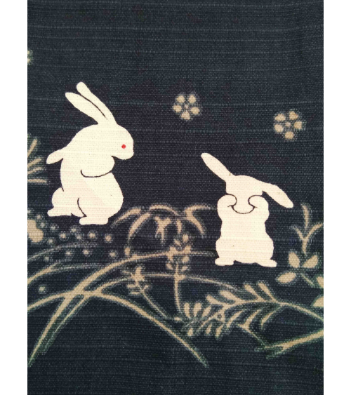 Noren de algodón "Usagi"