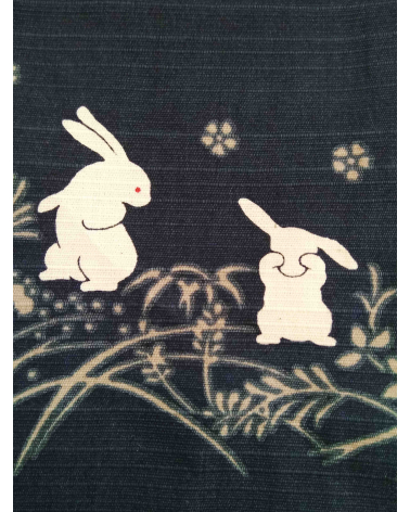 Noren de algodón "Usagi"