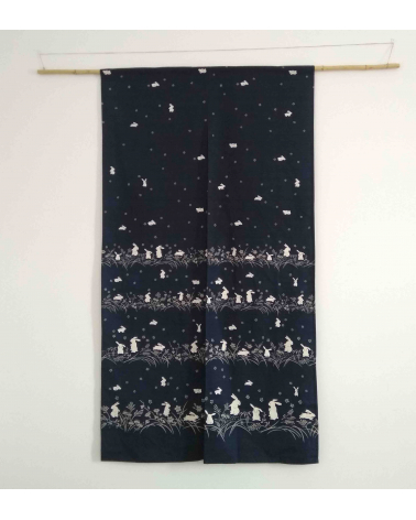 Noren de algodón "Usagi"