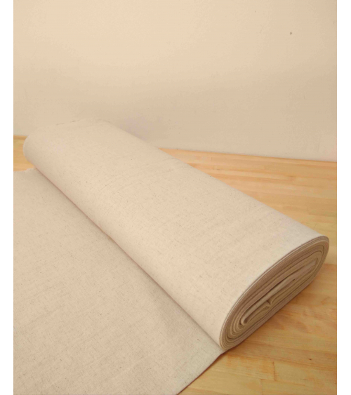 Cotton-linen canvas in its natural color
