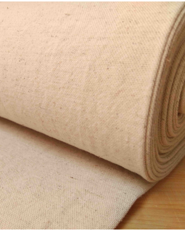 Cotton-linen canvas in its natural color
