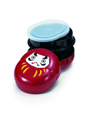 Bento box (Lunch box) daruma rojo