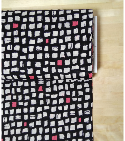 Japanes fabric Printed shirting 'Blocks'