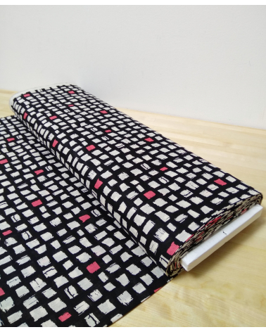Tela japonesa. Printed shirting gráfica Blocks