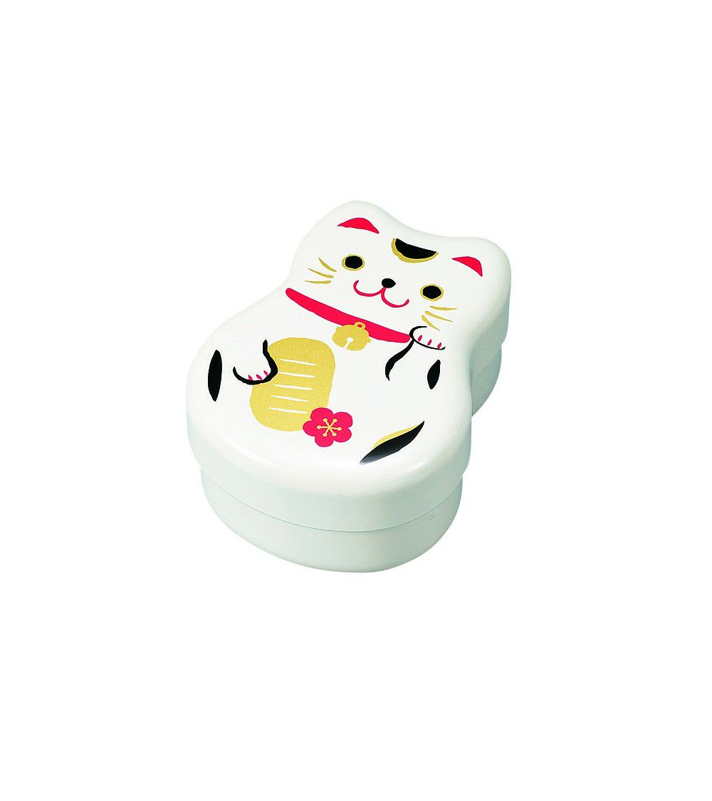 Bento box (Lunch box) neko blanco