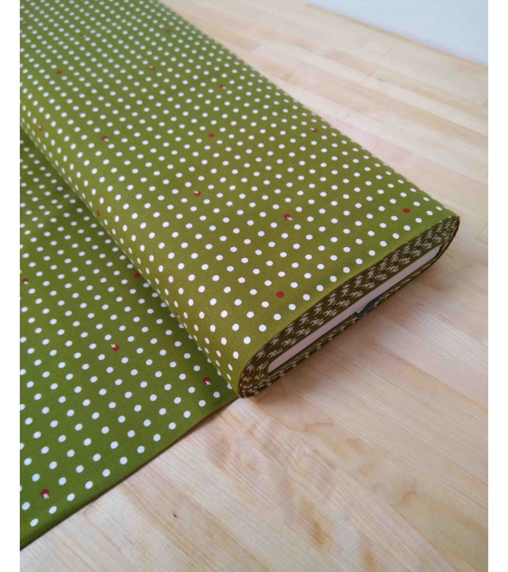 Japanese cotton fabric. Mustard yellow shibori.