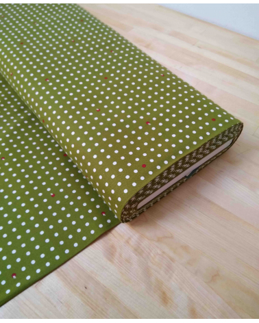 Japanese cotton fabric. Mustard yellow shibori.