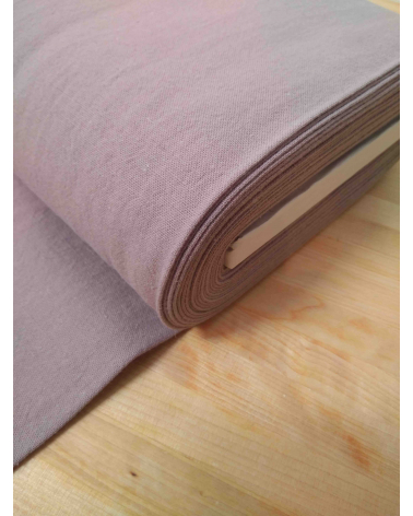 Cotton-linen Japanese canvas in tmauve