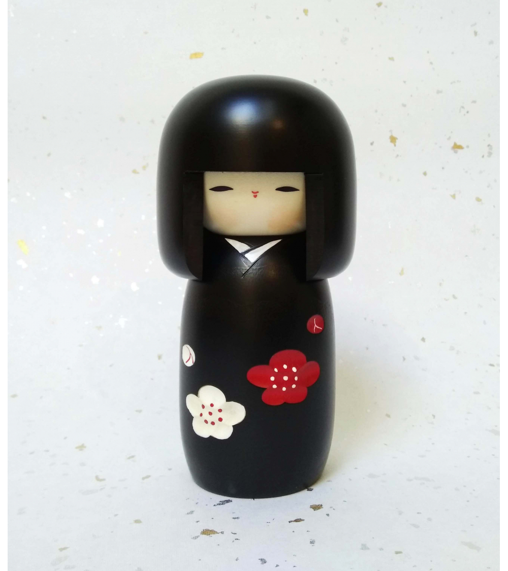 Kokeshi Ume (Flor de ciruelo).