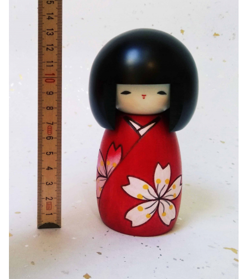 Kokeshi Sakura (Flor de cerezo).