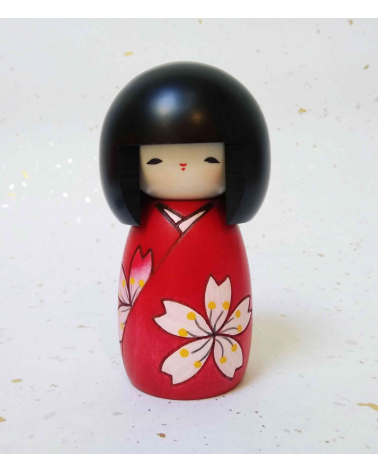 Kokeshi Sakura (Flor de cerezo).