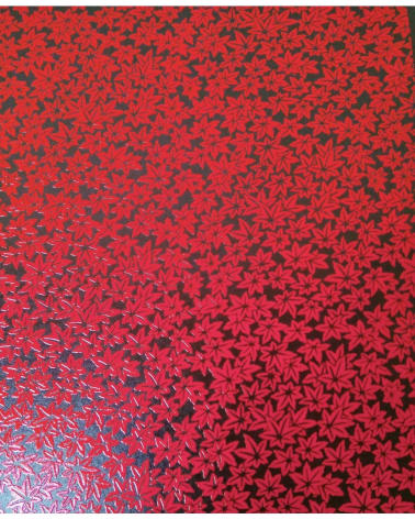 Papel chiyogami laca hojas de arce