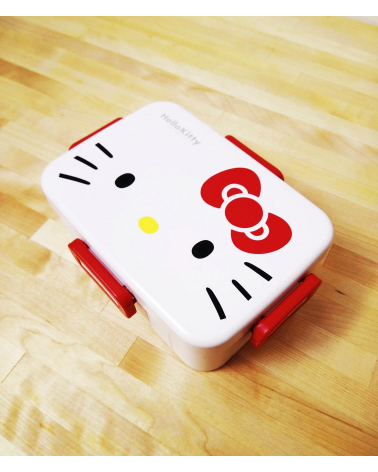 Bento box Hello Kitty 650ml blanca.