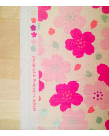 Japanese dobby fabric 'Sakura'.