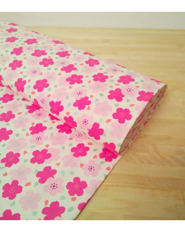 Japanese dobby fabric 'Sakura'.