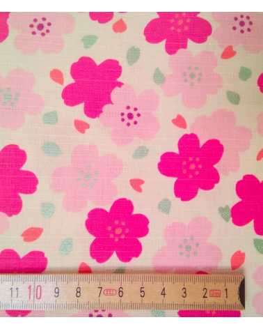 Japanese dobby fabric 'Sakura'.