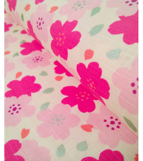 Japanese dobby fabric 'Sakura'.