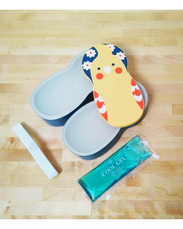 Bento box (lunch box) cacatúa