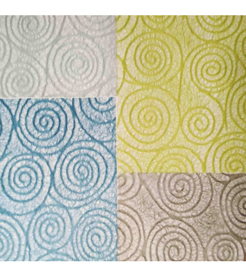 Papel tissue japonés espirales