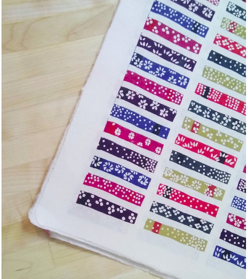 Papel Katazome Shi "Mosaic"
