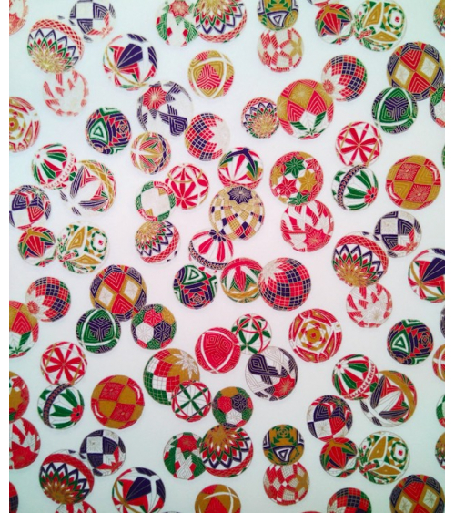 Papel japonés decorativo Temari
