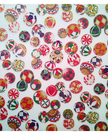 Papel japonés decorativo Temari