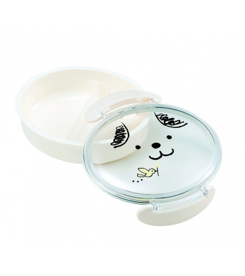 Bento box (Lunch box) perrito blanco