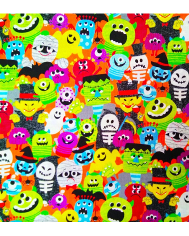 Japanese fabric. 'Halloween'
