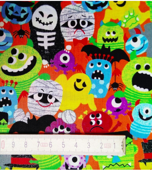 Japanese fabric. 'Halloween'
