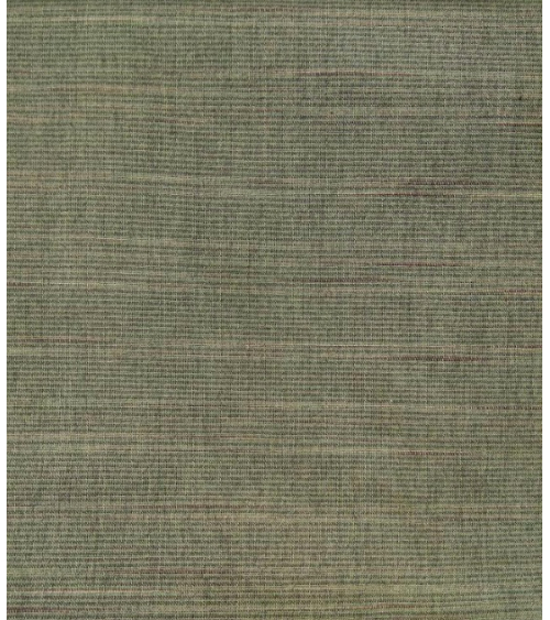 Tela tramada líneas verde jade