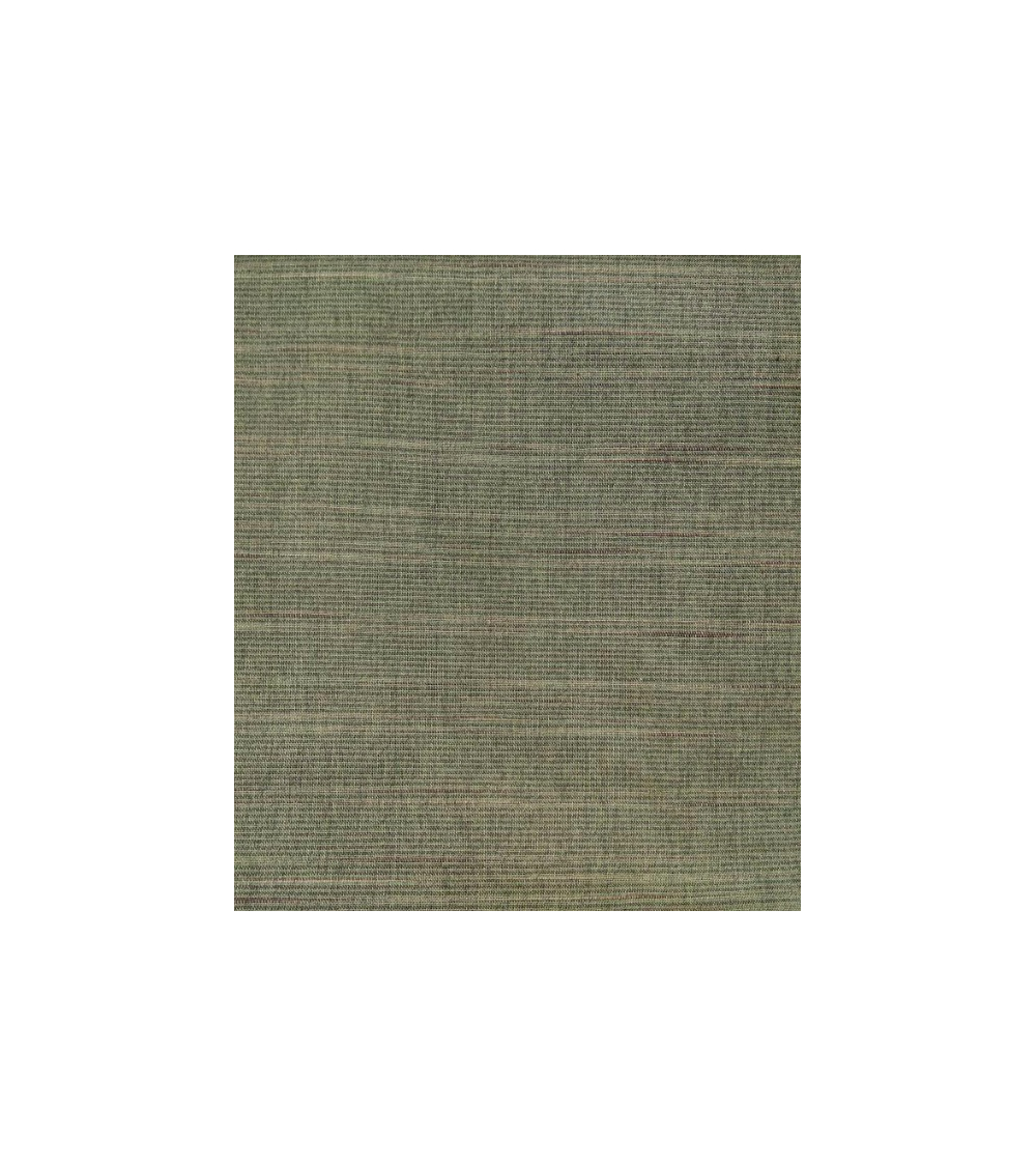 Tela tramada líneas verde jade