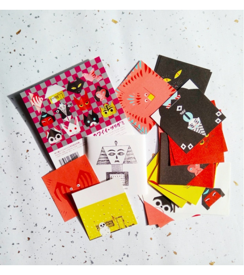 Kit origami "Kawaii Origami" COCHAE.