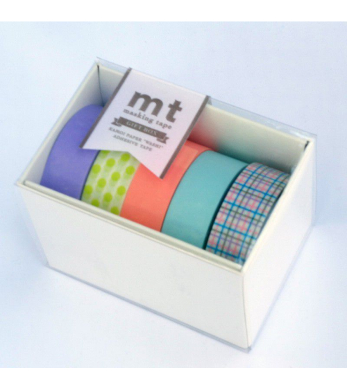 Washi tape (masking tape) box pastel