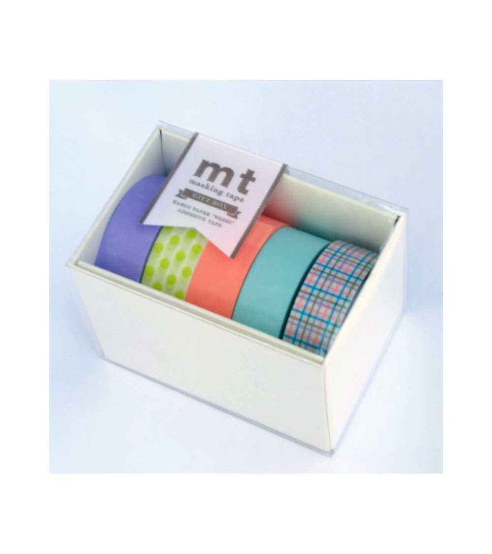 Washi tape (masking tape) box pastel