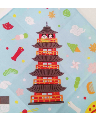 Furoshiki Kyoto (48 cm x 48 cm).