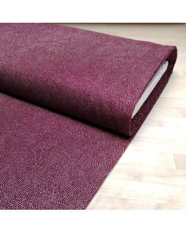 Japanese fabric. Samekomon Bordeaux red.