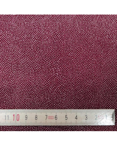 Japanese fabric. Samekomon Bordeaux red.