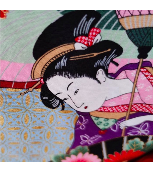 Tela japonesa Bijin (Bellezas)