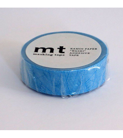 Washi tape (masking tape) messy cyan