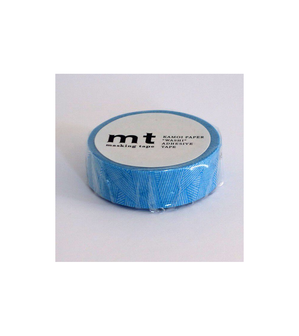Washi tape (masking tape) messy cyan