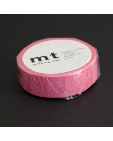 Washi tape (masking tape) messy magenta