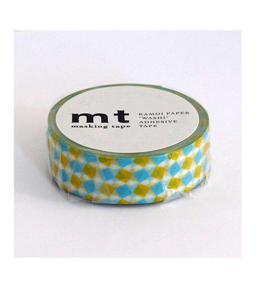 Washi tape (masking tape) square yellow
