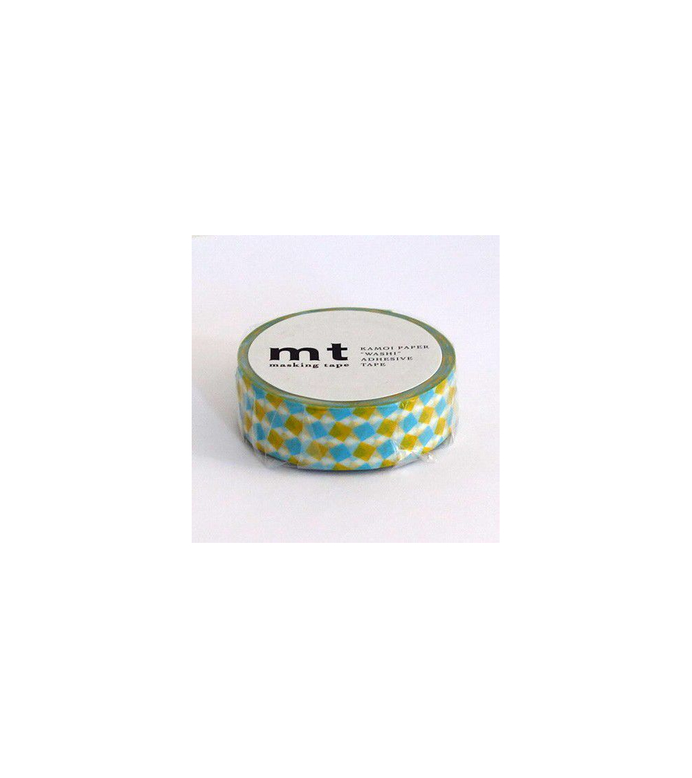 Washi tape (masking tape) square yellow