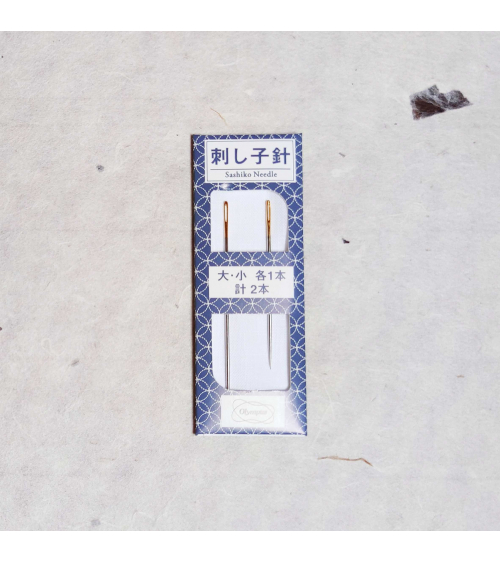 Agujas para sashiko (bordado japonés).