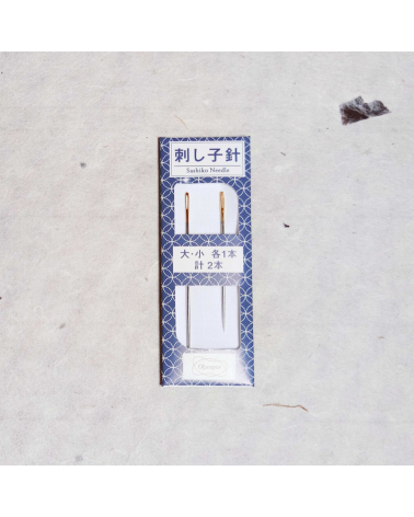 Agujas para sashiko (bordado japonés).