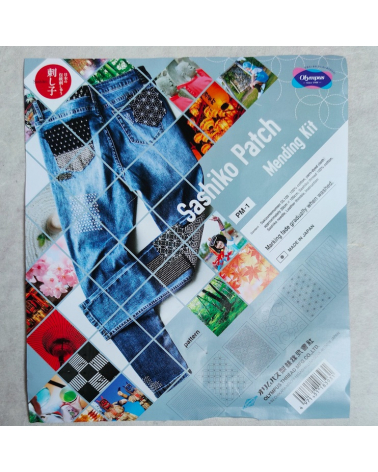 Kit de iniciación sashiko (bordado japonés).