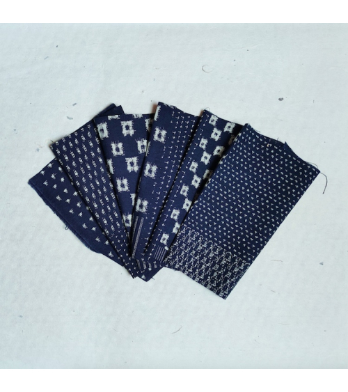 Kit de iniciación sashiko (bordado japonés).