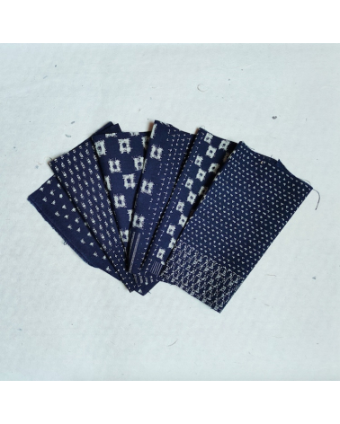 Kit de iniciación sashiko (bordado japonés).