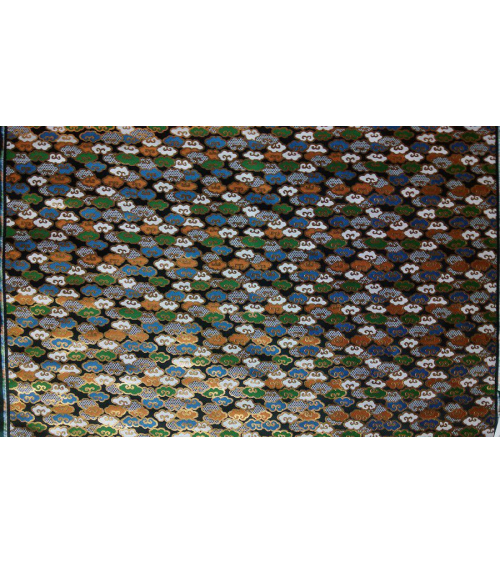 Brocado nubes multicolor (kumo) (ancho completo)