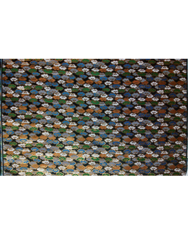 Brocado nubes multicolor (kumo) (ancho completo)